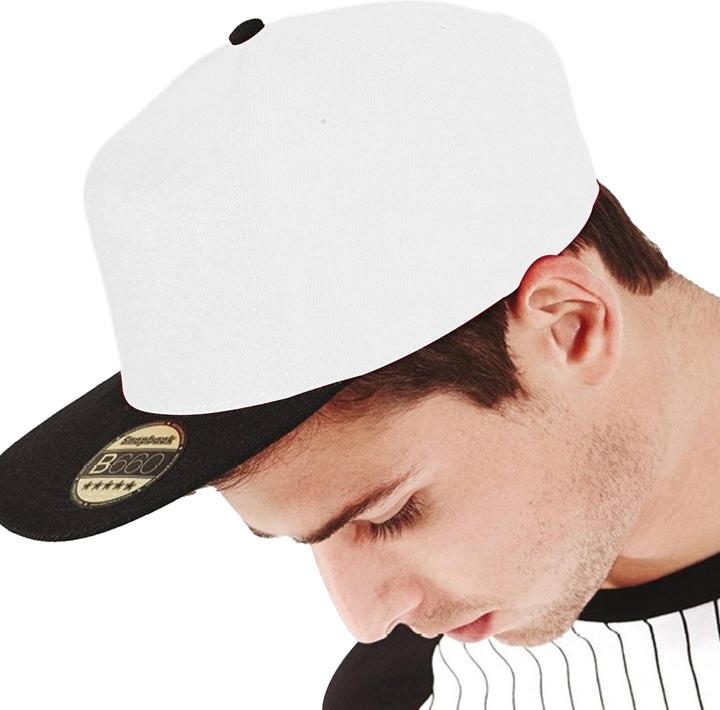 Produktbild Beechfield Baseballkappe mit flachem Schirm (2 StückPackung) (One Size)