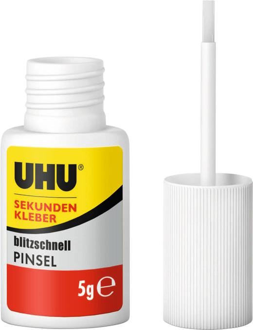 Productafbeelding UHU Superlijm bliksemsnel met kwast (5 g)