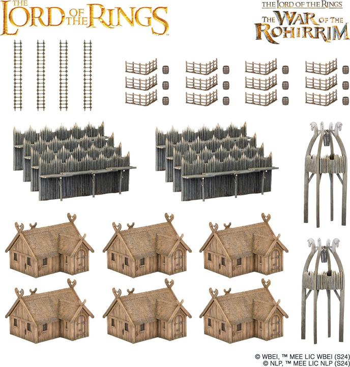 Actual product image Games Workshop Warhammer Middle Earth - Rohan Stronghold (Plastic)