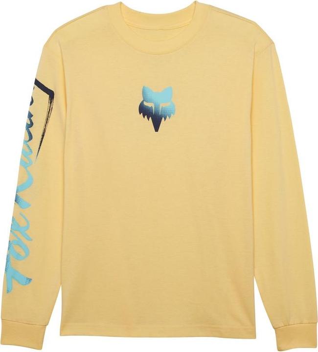 Produktbild Fox Tee 24 W Scripted Ls Pl Ylw (S)