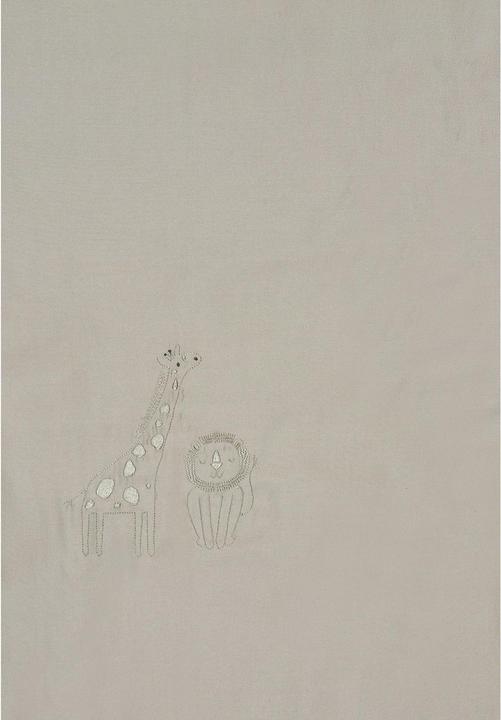 Produktbild Sterntaler Schlafdecke Safari Grau (100 x 70 cm)