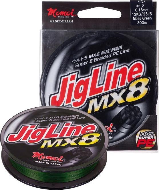 Image du produit Momoi Jigline MX8, Rouge (6 kg, 0.10 mm)