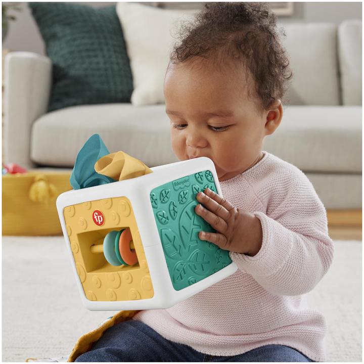 Image du produit Fisher-Price Tissue Fun Activity Cube (Allemand)