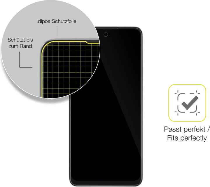 Immagine prodotto Dipos 3D Full-Cover Pellicola Protettiva (1 Pezzo/i, Oppo A40M)