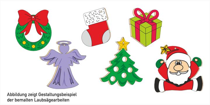 Actual product image Laubsägevorlage Weihnachten (2020)