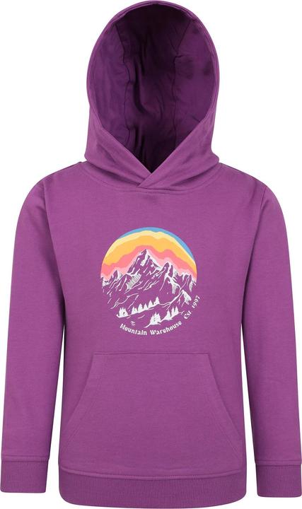 Actual product image Mountain Warehouse Childrens/Kids Mountain Snowy Hoodie (116)