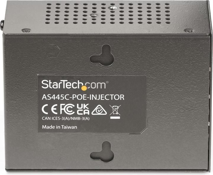 Actual product image StarTech COM 4-Port Multi-Gigabit PoE++ Injector 5/2.5G Ethernet NBASE-T PoE/PoE+/PoE++ 802.3af/802. (802.3bt (PoE++), 802.3af (PoE), 802.3at (PoE+), 160 W)