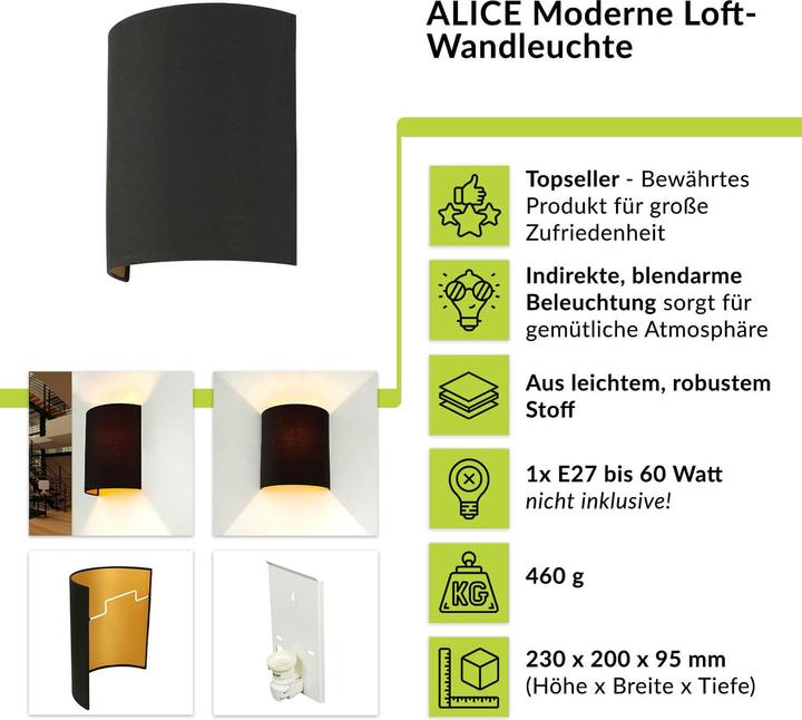 Produktbild Licht-Erlebnisse Alice (E27)