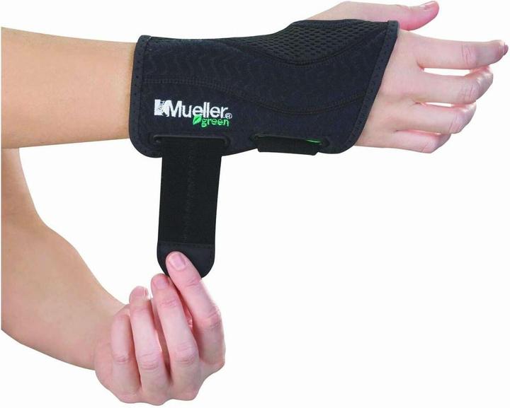 Actual product image Mueller Wrist bandage Greenline L/XL (L, XL)