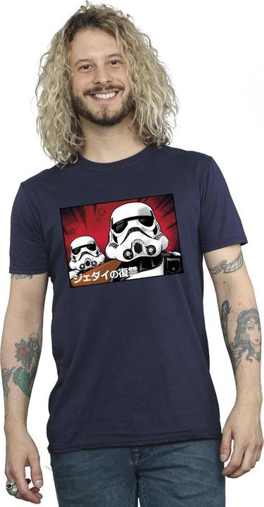 Immagine prodotto Star Wars Stormtrooper Japanese Maglietta Uomo (M)