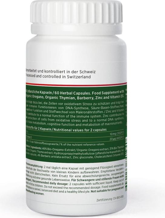 Image du produit Kingnature Oregano Vida Kapsel 614 mg (60 pièce(s), Capsules, 75 g)