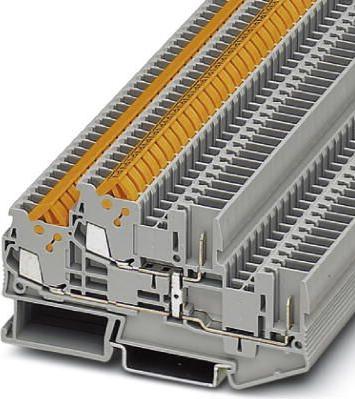 Produktbild Phoenix Contact Doppelstock-Klemme QTTCB 1,5/ 2P-PV QTTCB 1,5/ 2P-PV Grau Inhalt: 50 St.