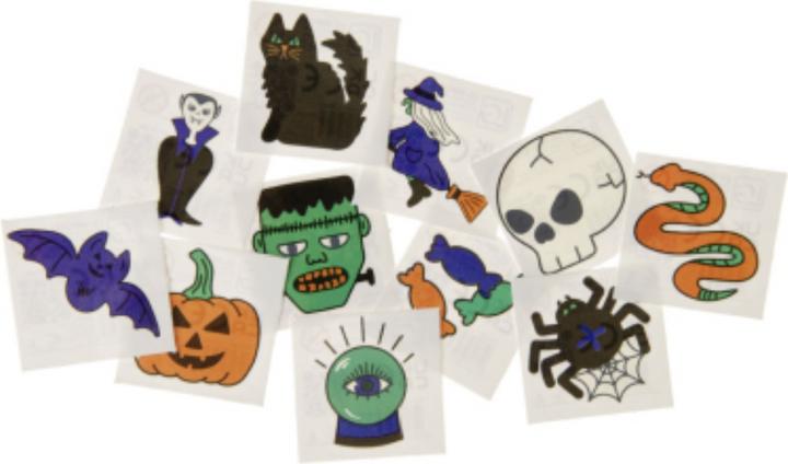 Actual product image LG-Imports Halloween tattoos