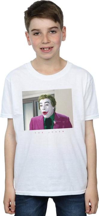 Image du produit - T-shirt BATMAN TV SERIES JOKER PHOTOGRAPH - Garçon (128)