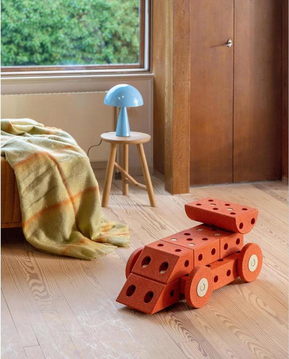 Image du produit Modu Dreamer Kit - Zachte blokken- 33 onderdelen - Open Ended speelgoed - Speelgoed 1 -2-3 jaar - Burnt O