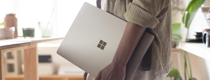 Image du produit Microsoft Surface Laptop, Platinum, SSD 256 Go (13.50", Intel Core i7-7660U, 8 Go, 256 Go)