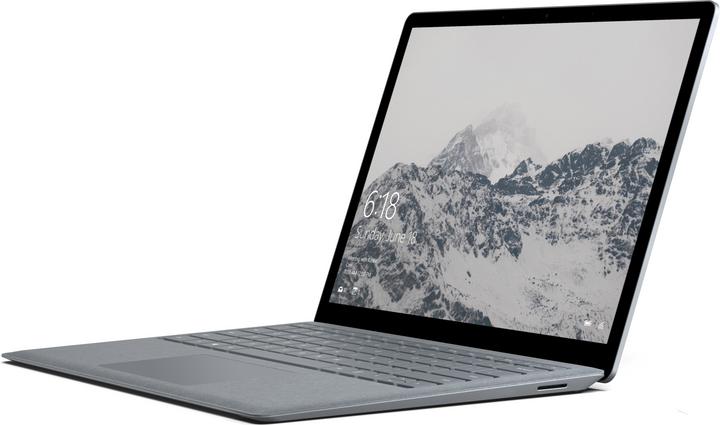 Image du produit Microsoft Surface Laptop, Platinum, SSD 256 Go (13.50", Intel Core i7-7660U, 8 Go, 256 Go)
