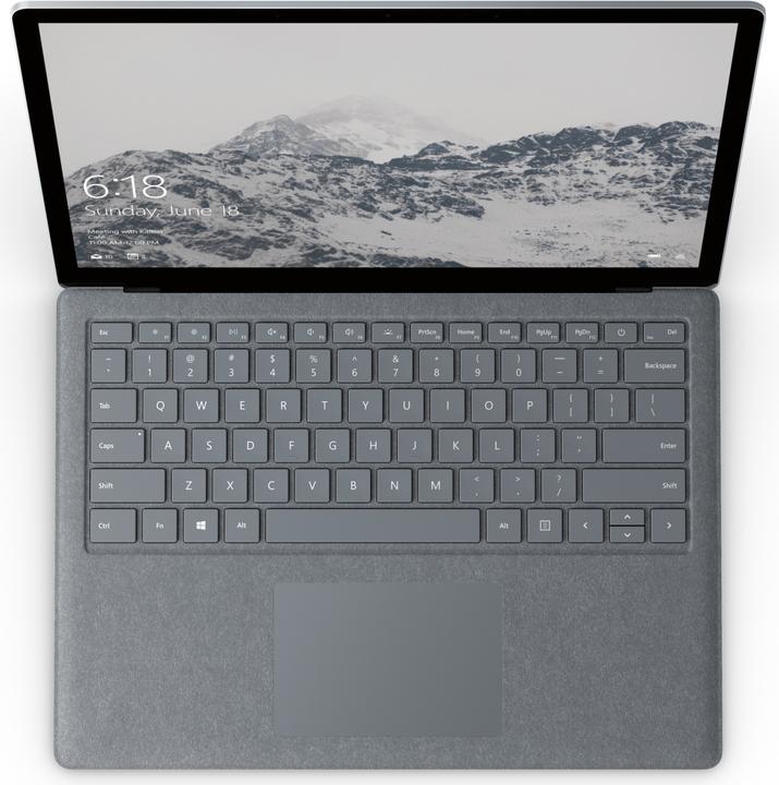 Image du produit Microsoft Surface Laptop, Platine, SSD 128 Go (13.50", Intel Core i5-7200U, 4 Go, 128 Go)