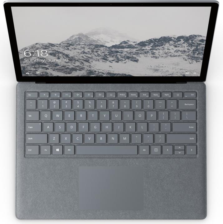 Image du produit Microsoft Surface Laptop, Platinum, SSD 256 Go (13.50", Intel Core i7-7660U, 8 Go, 256 Go)