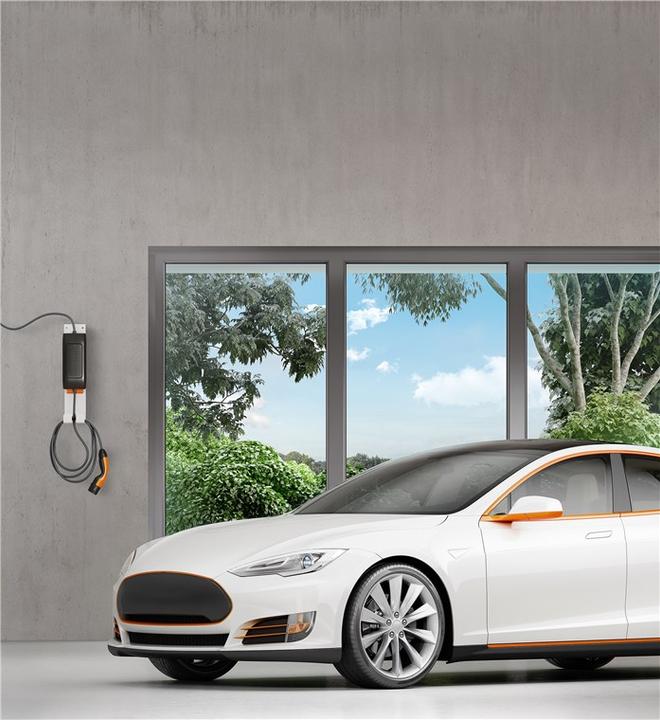 Actual product image Lapp Mobility EV-Mobile Charger Basic FIX (CEE32 red, 22 kW, 32 A, 6 m)