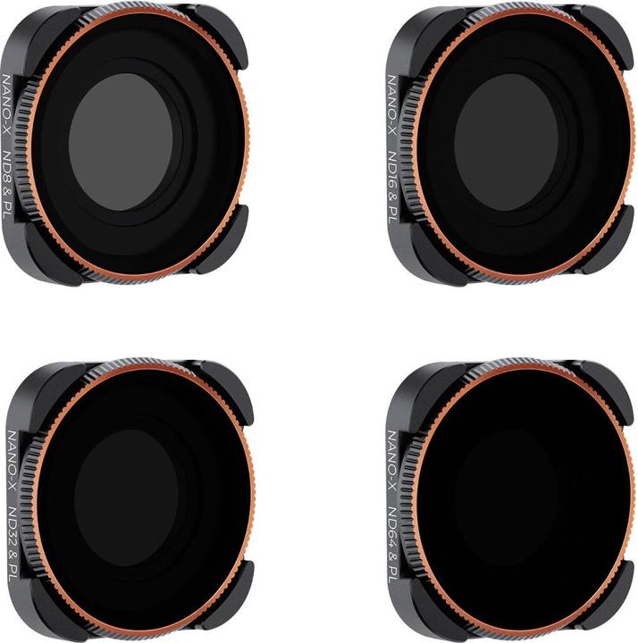 Image du produit K&F Concept Filtres ND&PL (8/16/32/64) Kit pour Hero 9 / Hero 10 (Hero 10, GoPro Hero 9)