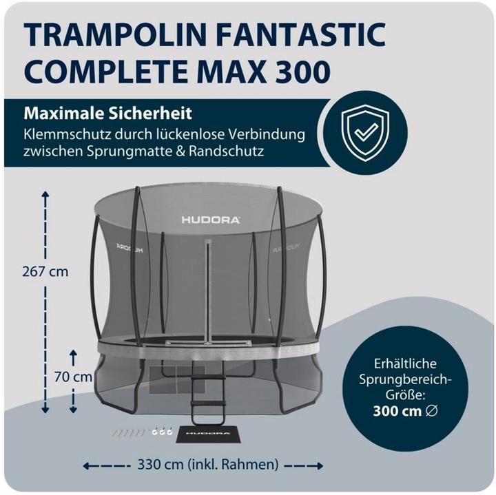 Image du produit Hudora Fantastic Complete Max 300 (330 cm)