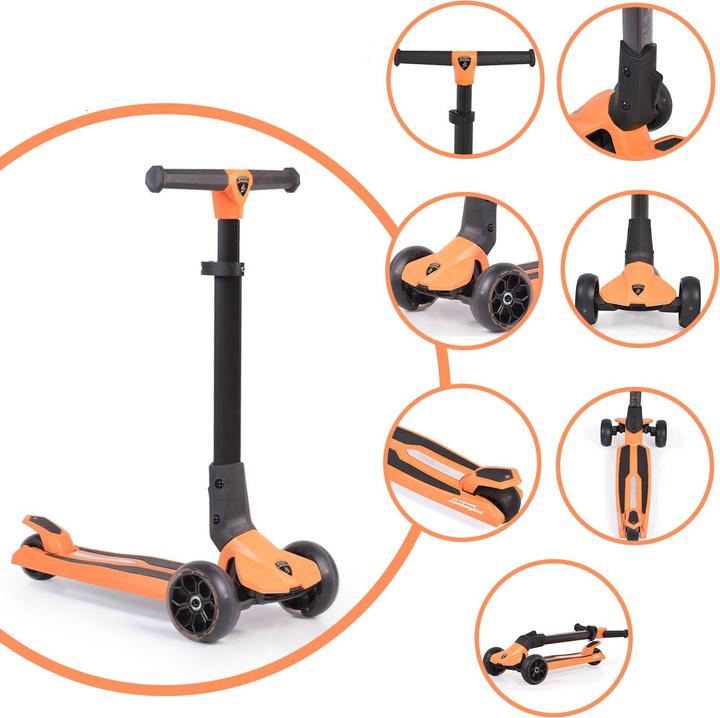 Actual product image Byox Kids Scooter Lamborghini 3 Wheels