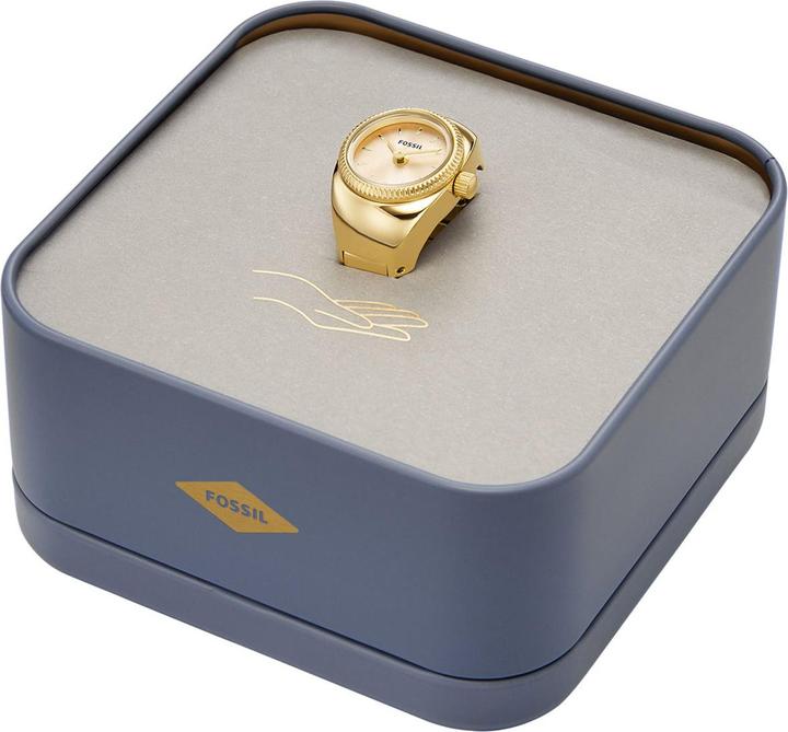 Actual product image Fossil Watch Ring (Chronograph, Analogue wristwatch, 15 mm)