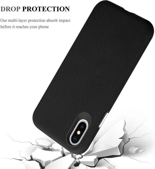 Actual product image Cadorabo Hybrid Triangle Cover (Apple iPhone X)