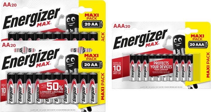 Image du produit Energizer Kit Max Alcaline