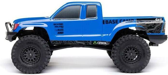 Produktbild Axial Rock Crawler SCX24 Base Camp 4WD, Blau RTR 1:24 (RTR Ready-to-Run)