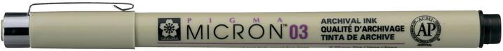 Actual product image Sakura Fibre-tip pen Pigma Micron (Black, 1 x)