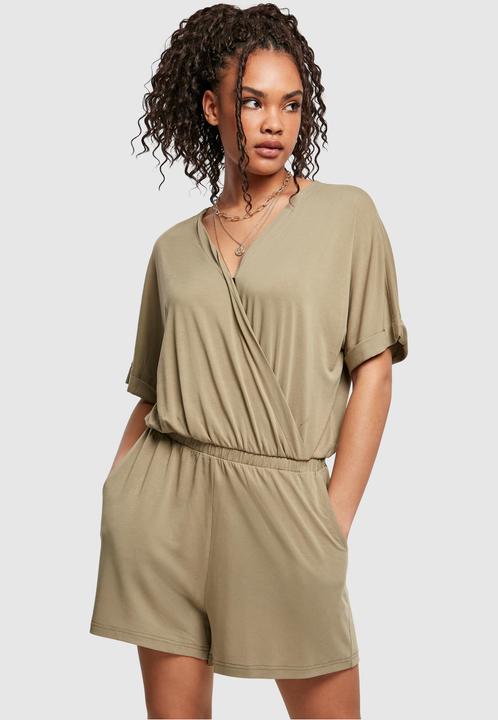 Actual product image Urban Classics Ladies Short Modal Jumpsuit (S)