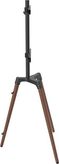 Actual product image Sinox Tripod TV Floor Stand. 50"-65". Black & Beech (65", 35 kg)