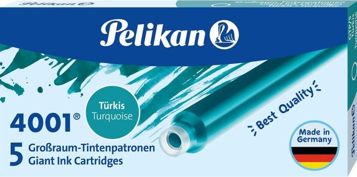 Produktbild Pelikan Grossraumpatrone (Füllertinte, Türkis)
