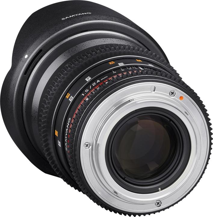 Immagine prodotto Samyang 24mm T1.5 VDSLR II Canon EF (Canon EF, Full-frame)
