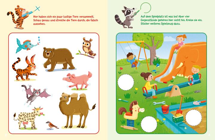 Produktbild Tessloff Sticker-Rätsel für Kindergarten-Kids. Logisches Denken