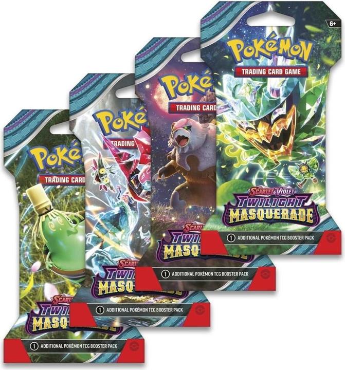 Produktbild Pokémon Twilight Masquerade (Englisch, Booster Pack)