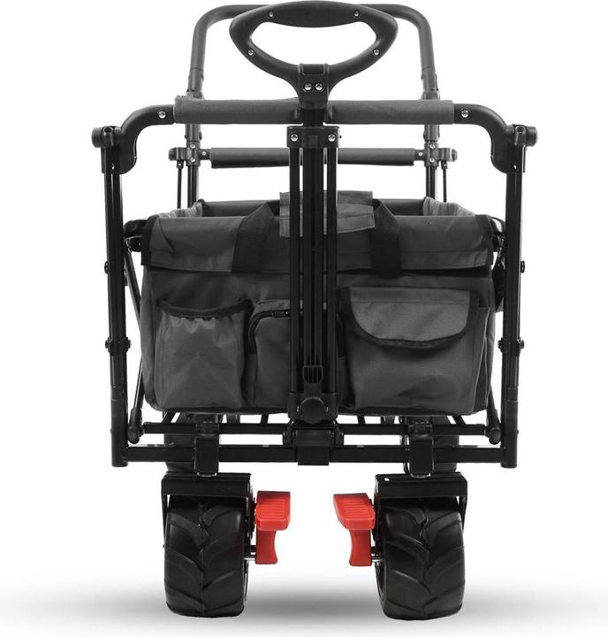 Produktbild Fuxtec Strand-Bollerwagen FX-CTB800 mit UV-geschütztem Sonnendach,Schiebegriff & Innenraumverlängeru