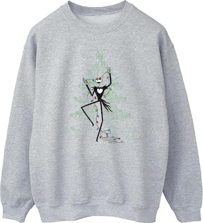 Produktbild Disney The Nightmare Before Christmas Tree Green Sweatshirt (XL)
