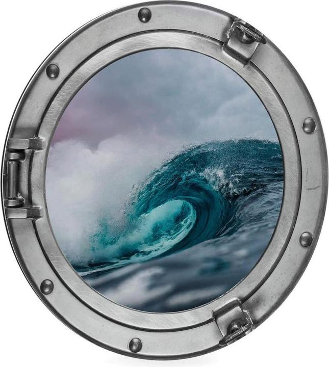 Immagine prodotto Trenddeko Ottica 3D - Il mare ruggente (Ø 45 cm)