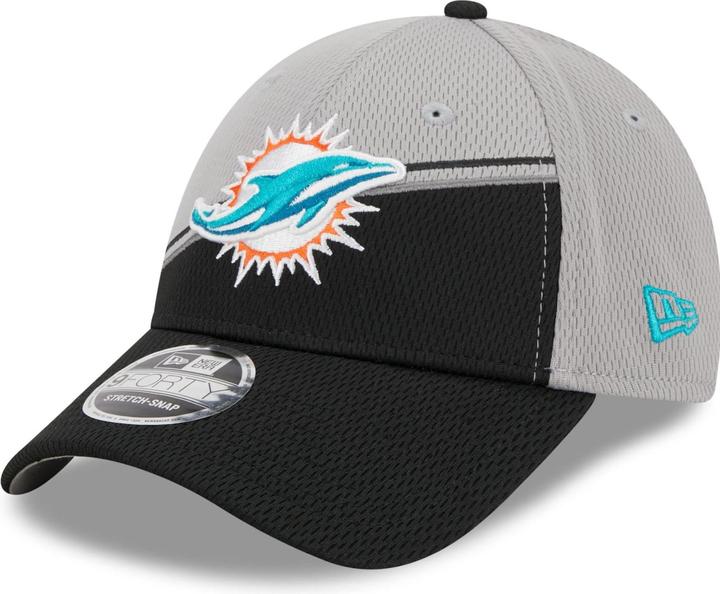 Immagine prodotto New Era 9Forty Cap Stretch Sideline 2023 Miami Dolphins (Taglia unica)