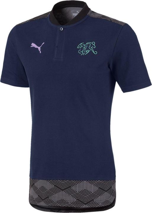 Puma SFV Schweiz Casuals Poloshirt EM 2021 Herren (M)