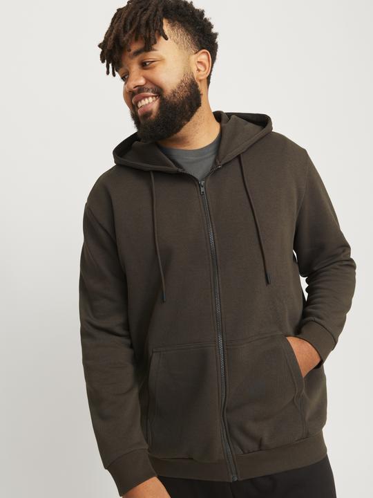 Immagine prodotto Jack & Jones Jjebradley Sweat Zip Hood Noos Pls (5XL)