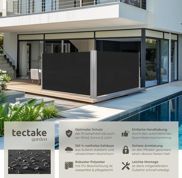 Immagine prodotto tectake Tenda laterale doppia (6 m)