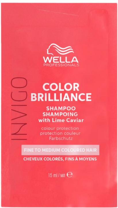 Produktbild Wella Invigo Color Brillance Shampoo Feines bis mittelfarbiges Haar (15 ml, Flüssiges Shampoo)