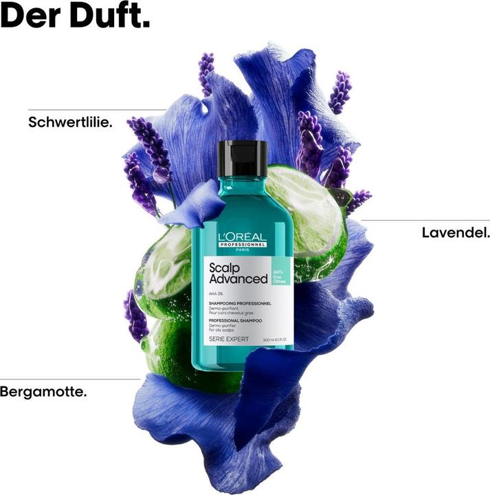 Image du produit L'Oréal Professionnel Série Expert Scalp Advanced - Anti-Oiliness Dermo-Purifier (300 ml, Shampoing liquide)
