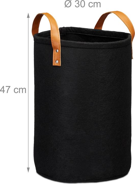 Actual product image Relaxdays Laundry bin (28 l)