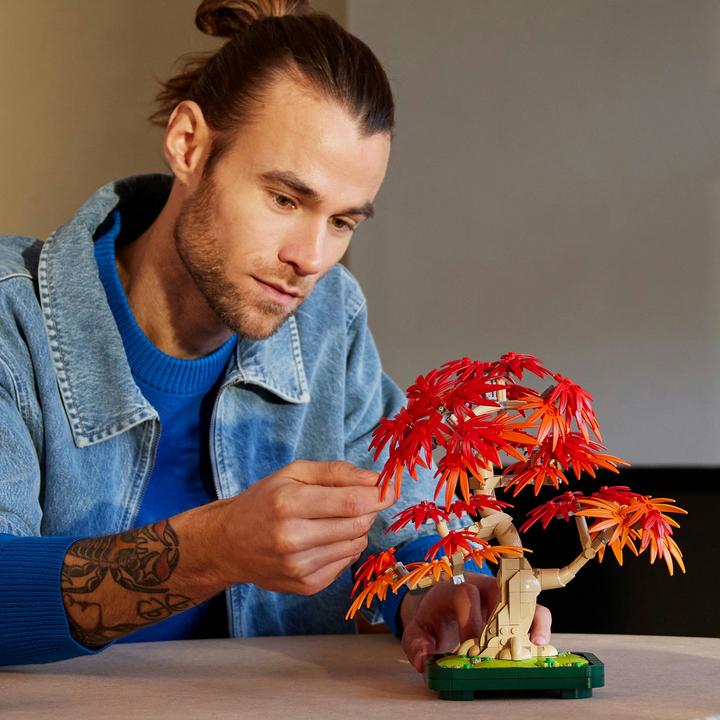 Immagine prodotto LEGO Japanischer Roter Ahorn - Bonsai-Baum (10348, LEGO Botanical)