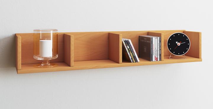 Actual product image VCM Wooden wall shelf Honsa (15 x 97 x 17 cm)
